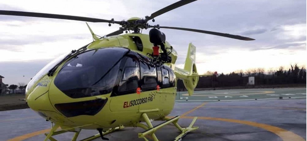 La mamma cade dalla bici e il bimbo di 3 anni batte la testa a terra, ricoverato in gravi condizioni all'ospedale di Udine